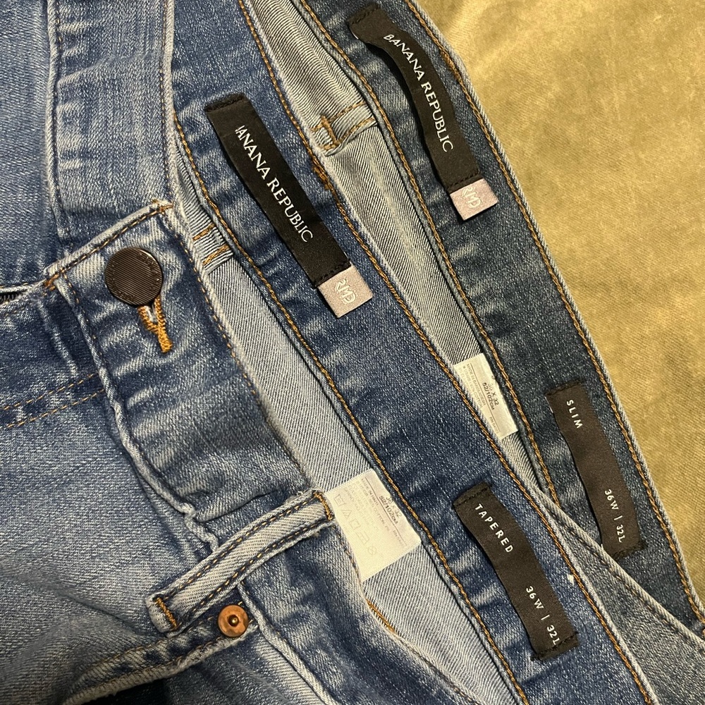 Men’s Banana Republic jeans 36w x 32l